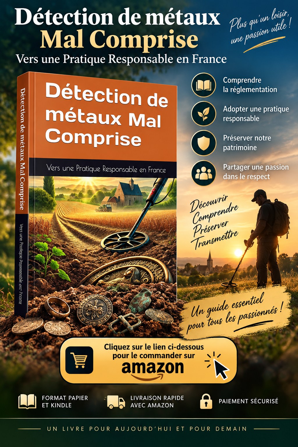 Il libro «Détection de métaux Mal Comprise», di Sandra Chiha.