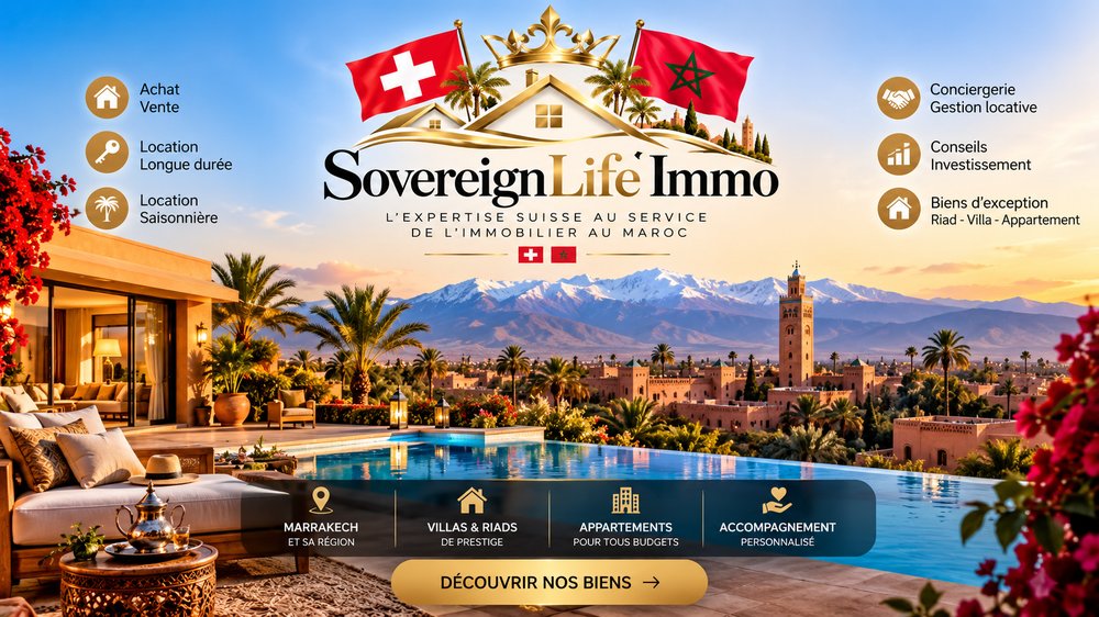 Sovereign Life Immo — agenzia immobiliare a Marrakech